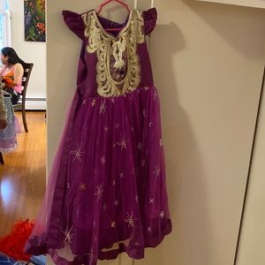 Formal purple dress